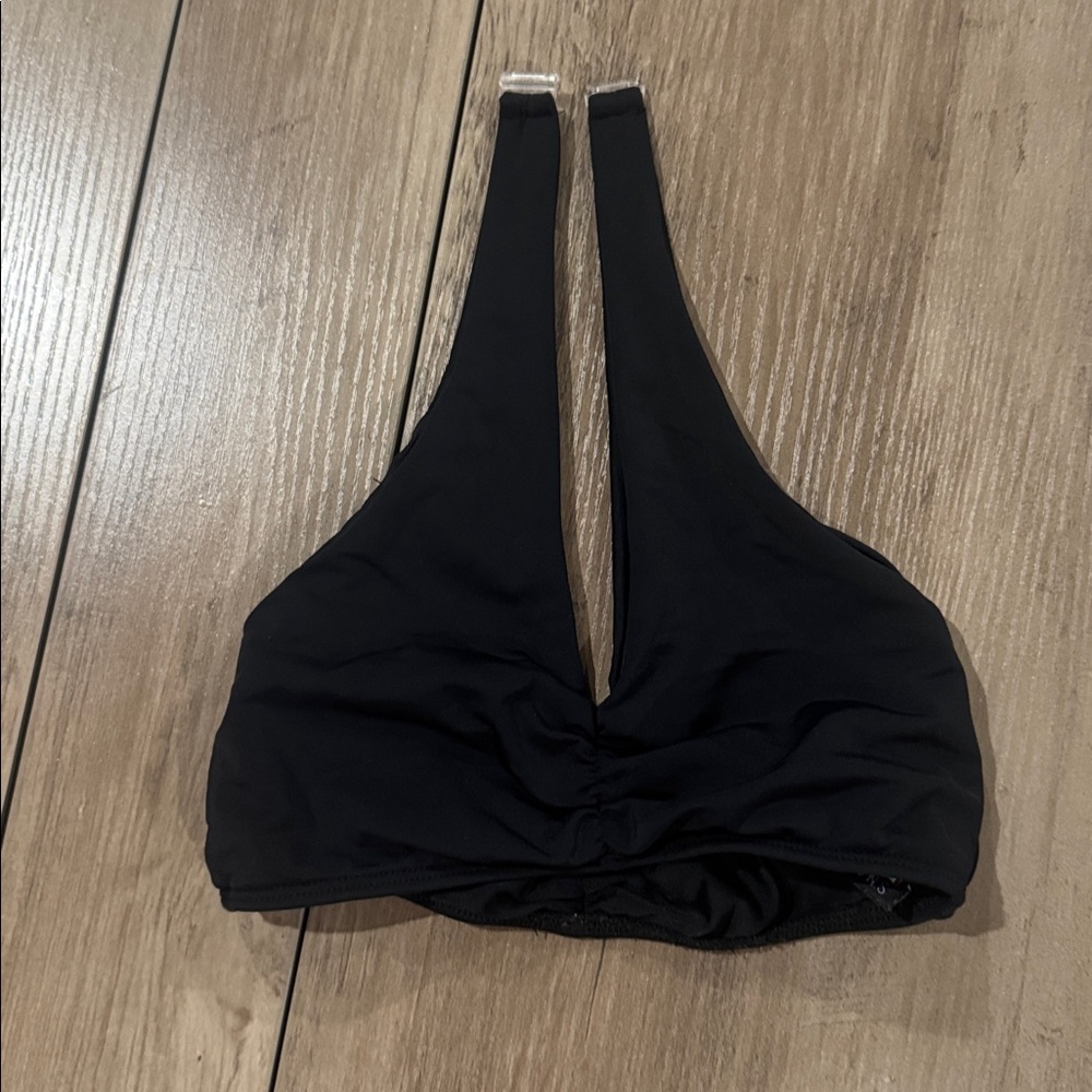 Black Halter Dance Top NWOT